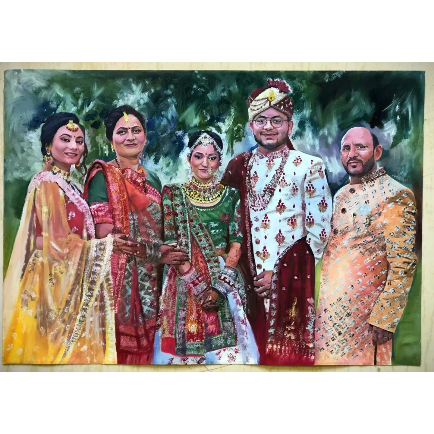 Family painting gift